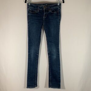 American Eagle Blue Denim Skinny Jeans